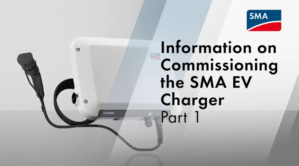 Sma Evc7.4-1ac-10 Ev Charger User Guide