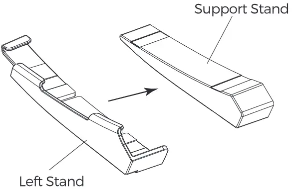 NEXIGO 1522 Horizontal Stand - Disc Edition