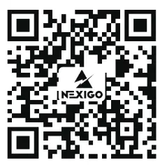 NEXIGO 1522 Horizontal Stand - qr code
