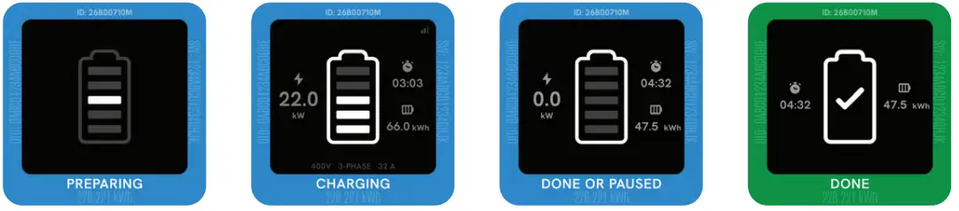 DEFA 715000 Electric Vehicle Premium Charging Station - Initialization 1