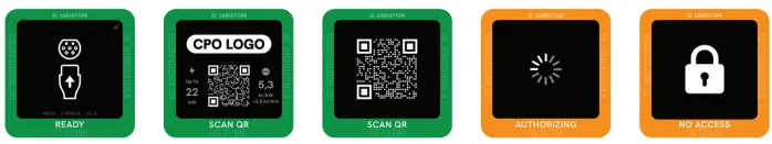 DEFA 715000 Electric Vehicle Premium Charging Station - Initialization