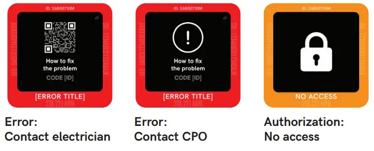 DEFA 715000 Electric Vehicle Premium Charging Station - display 2