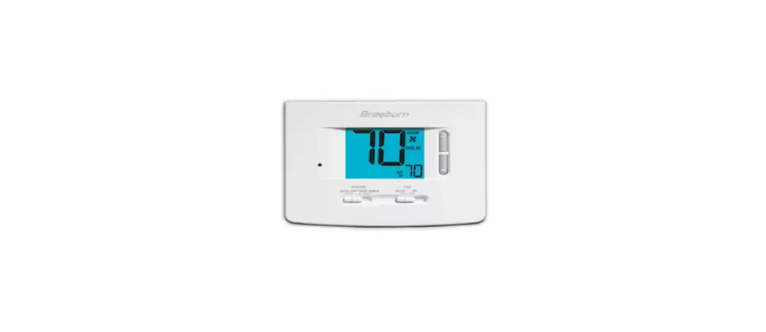 Braeburn 3100 Non-programmable Thermostat User Manual