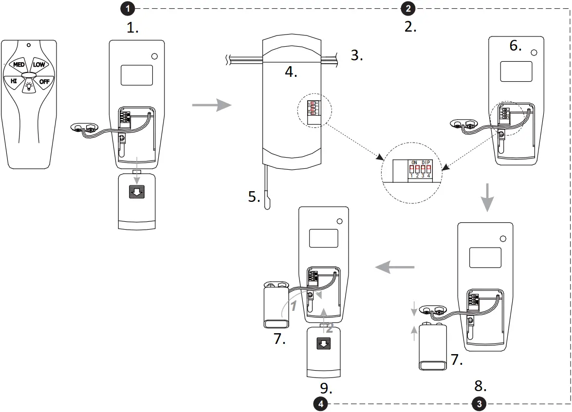 QUOIZEL FTS3124EK - INSTALLATION 13