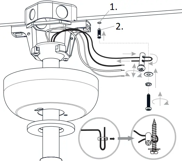 QUOIZEL FTS3124EK - INSTALLATION 6