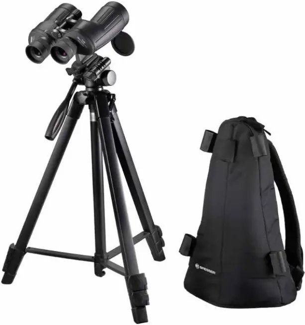 BRESSER 9621600 NightExplorer 7x50 Astronomy Binoculars
