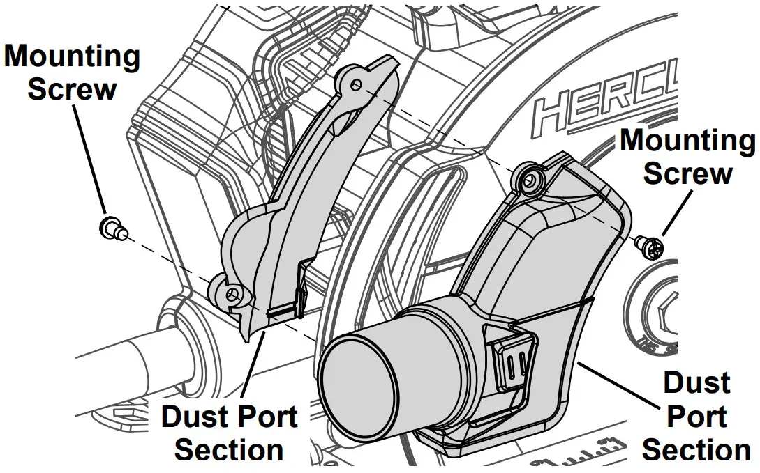 HERCULES HE72 714 Corded Circular Saw - Assembly