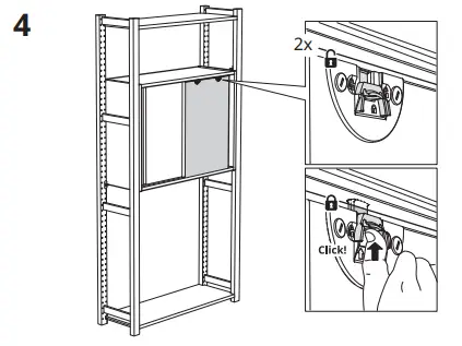 IKEA-IVAR-Cabinet-with-Sliding-Doors-Instruction-FIG-27