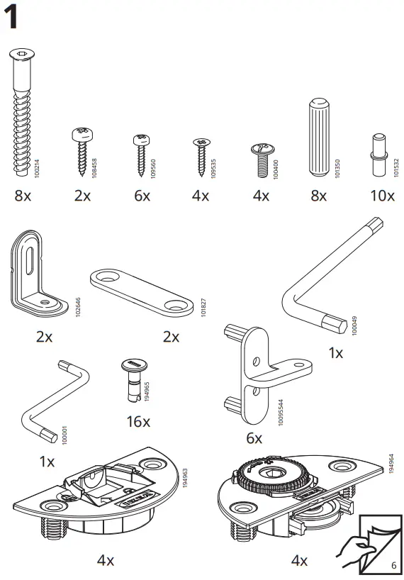 IKEA-IVAR-Cabinet-with-Sliding-Doors-Instruction-FIG-5