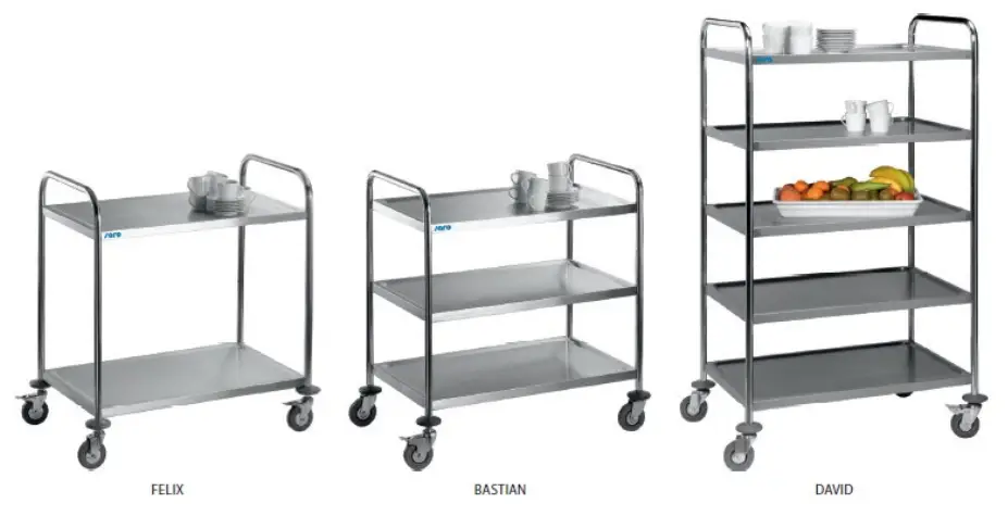 saro FELIX Serving Trolley -fig1