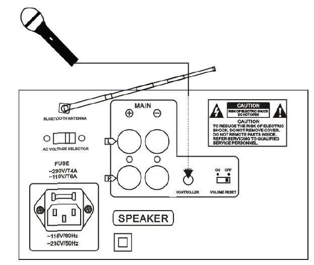 PYLE-PMXAKB2000-2000-Watt-Wireless-BT-Streaming-Stereo-Mixer-Karaoke-Amplifier-FIG-9