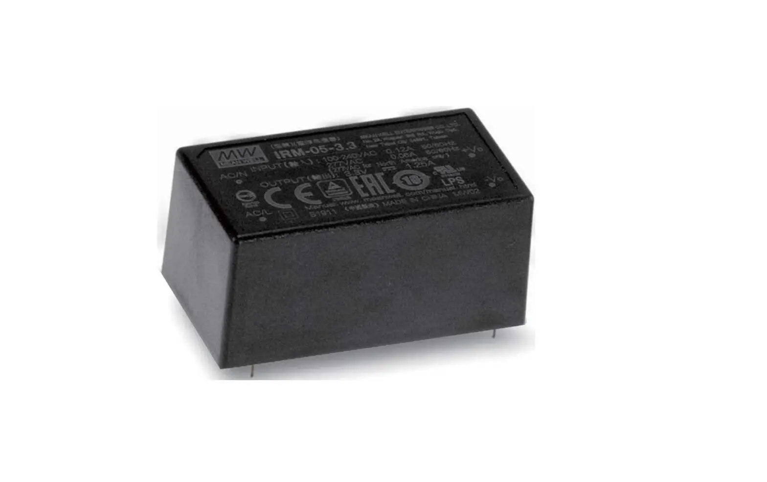 Mean Well Irm-05-5 5w Ac-dc Pcb-mount Green Power Module Instruction Manual