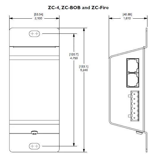 DBX ZC-3 Wall-Mounted Zone Controllers-fig- (16)