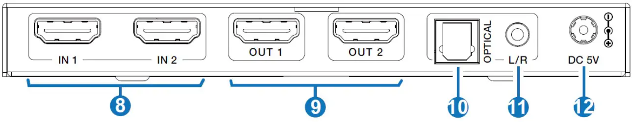 Product Rear Instruction