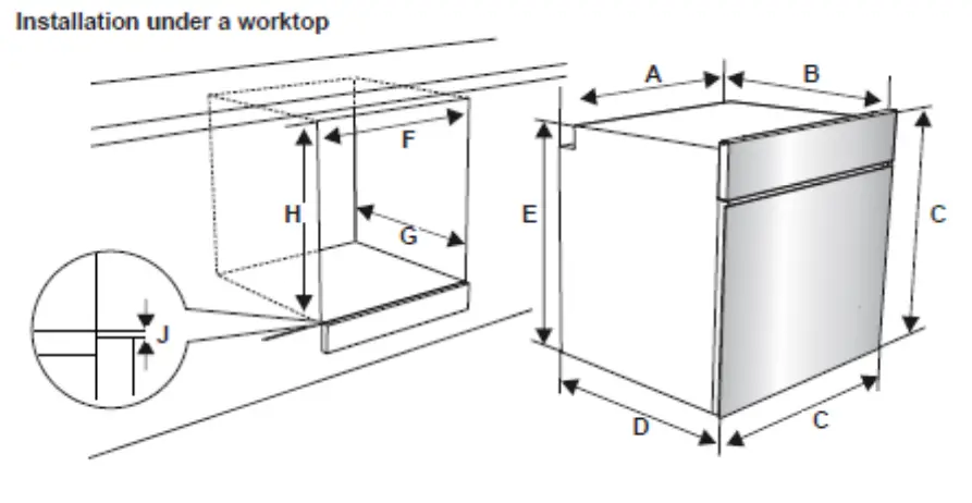 omega OBO61PX Electric Wall Oven - Figure