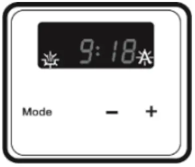 omega OBO61PX Electric Wall Oven - Press MODE 8