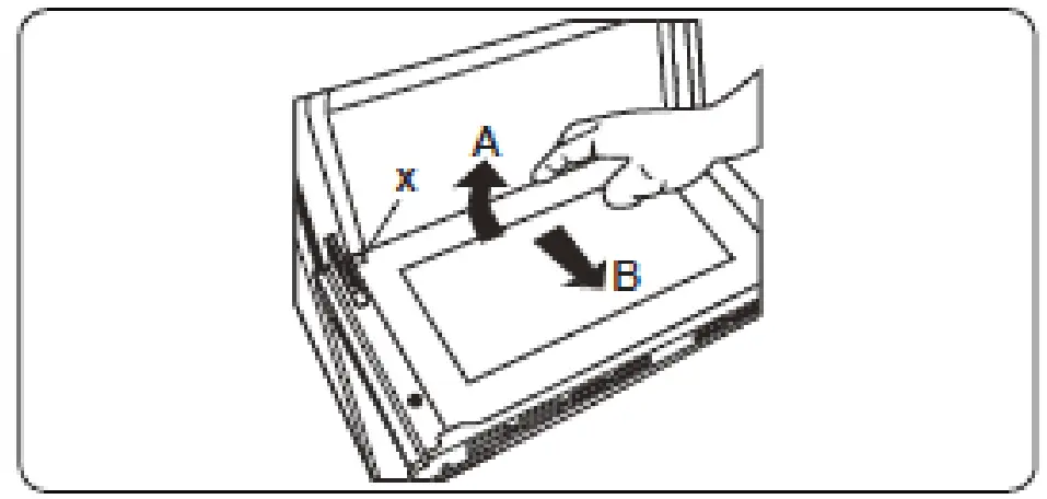 omega OBO61PX Electric Wall Oven - bracket