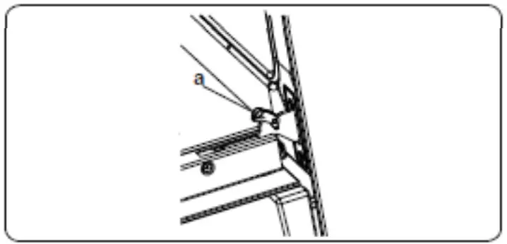 omega OBO61PX Electric Wall Oven - locking catch