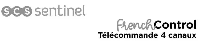 SCS sentinel AAM0121 4-Channel Gate Remote Control User Manual