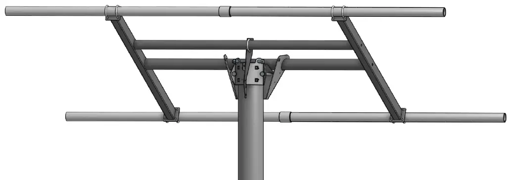 Tamarack-Solar-TTP-A-2-Panel-Mount-Top-Of-Pole-FIG-9