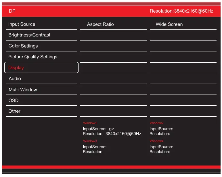 GVISION C55BI-AC-4000 4K UHD Security CCTV Monitor - Display