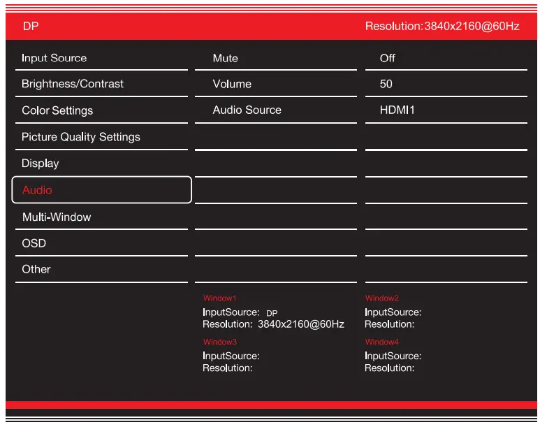GVISION C55BI-AC-4000 4K UHD Security CCTV Monitor - Display1