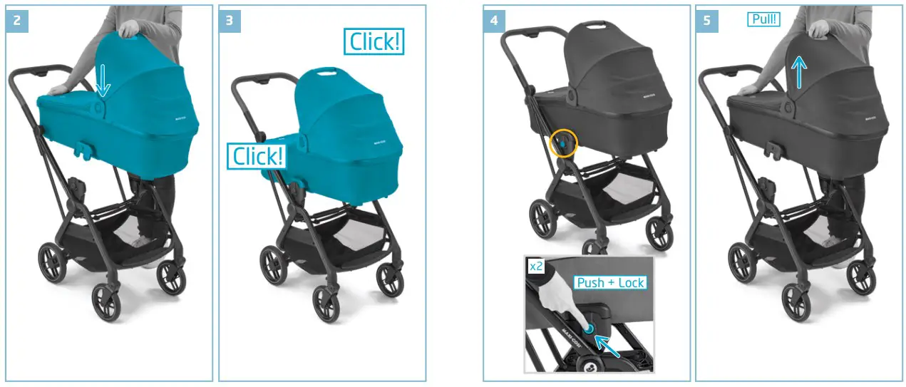 Stroller + carrycot