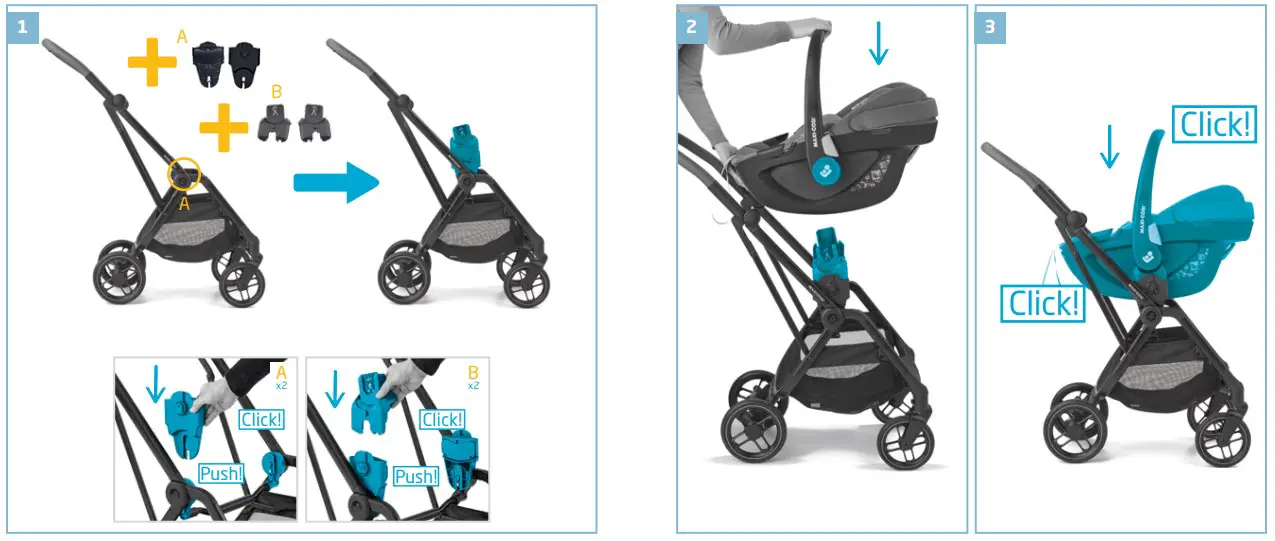 Stroller + car seat