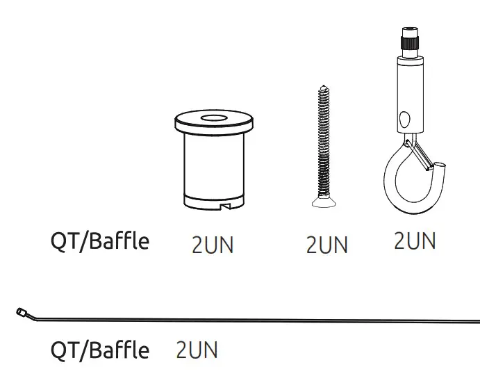 artnovion Argu Baffle Til Loftet - fig