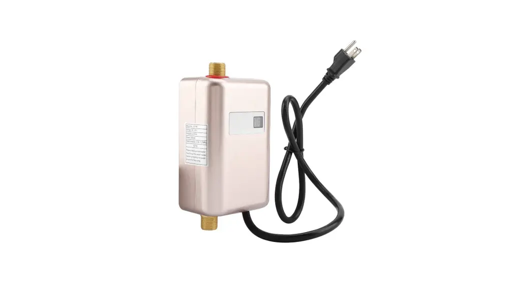 Sygonix 2623641 3000w Compact Instant Water Heater Instruction Manual