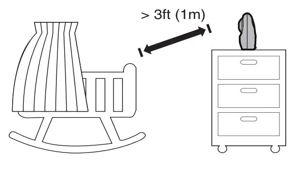 Positioning the video monitor