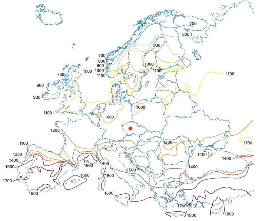 NIBE IHB EN 2217-7 PV Solar Cell Package - map