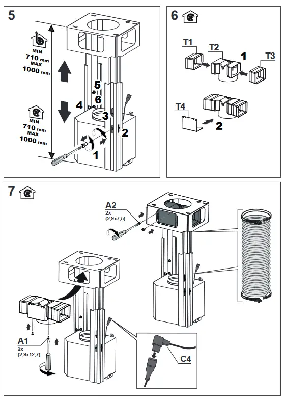 BLAUPUNKT 5DS99770 Island Hood - fig 5