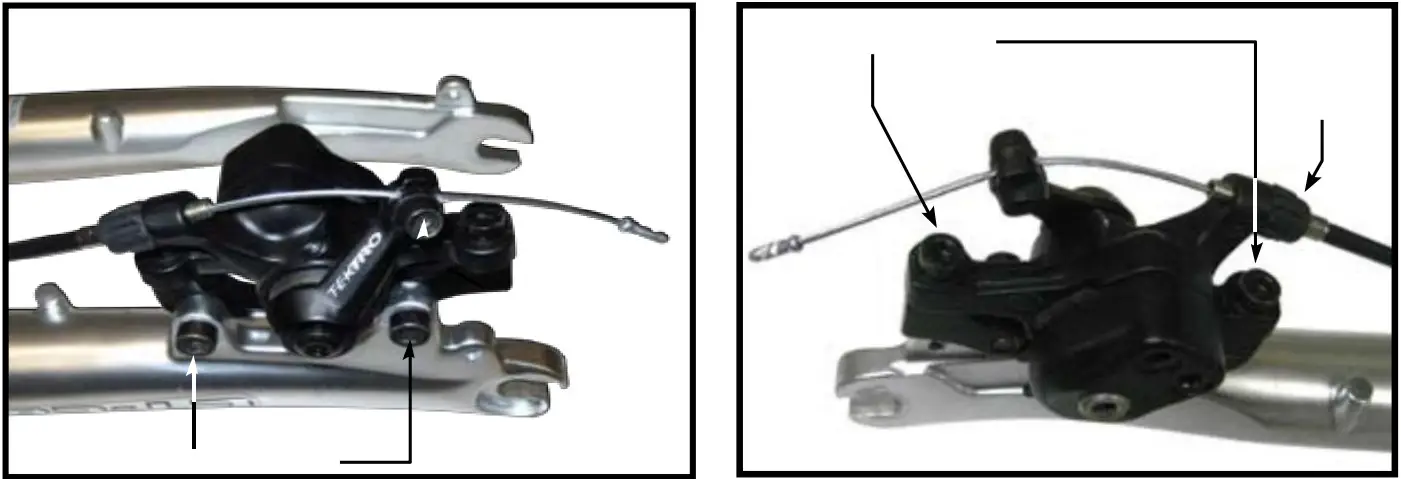 COAST BIKE CO B28D Electric Bicycle - caliper to float freely