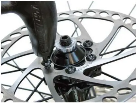 COAST BIKE CO B28D Electric Bicycle - front brake