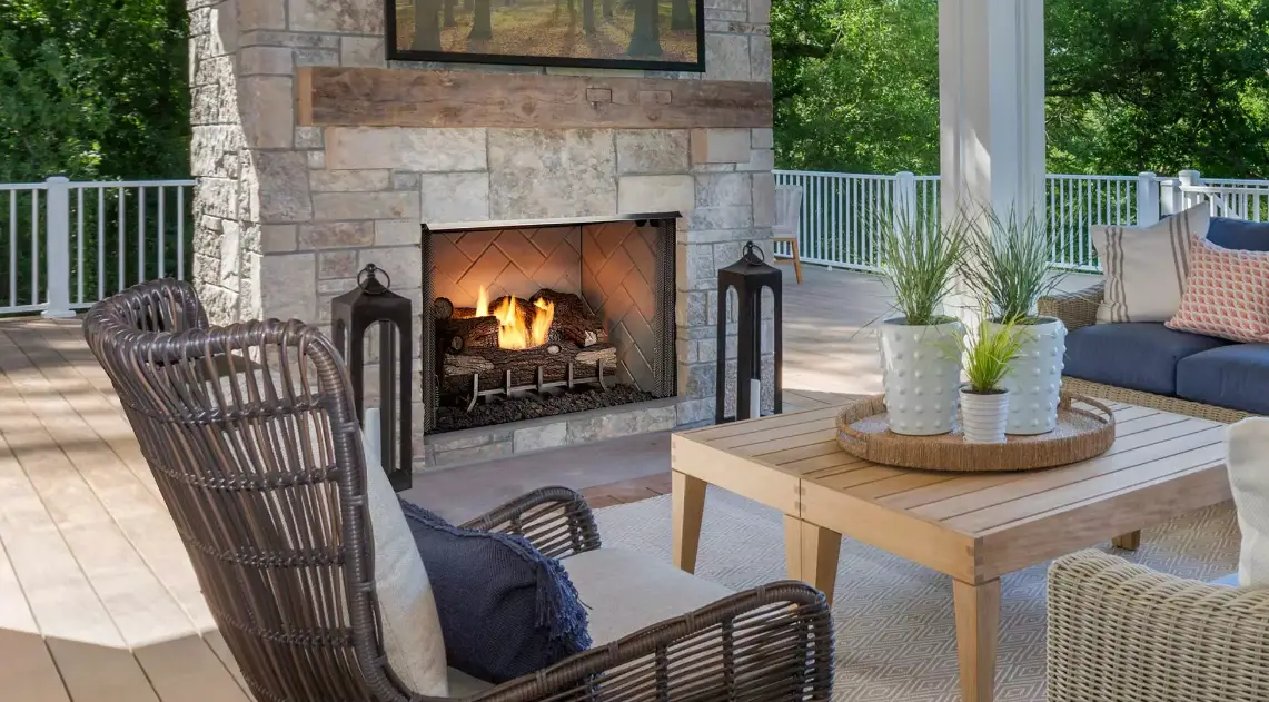 Outdoor Lifestyles Vofb36-t Vesper Gas Fireplace Owner's Manual