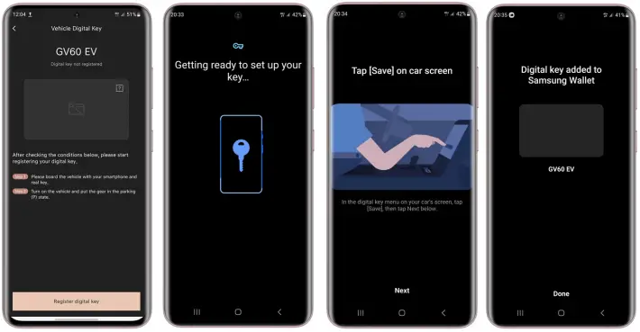 GENESIS GV60 23 Digital Key 2 A1