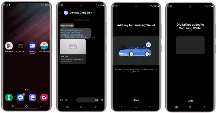 GENESIS GV60 23 Digital Key 2 A8