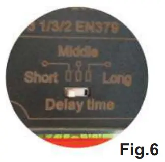 Selecting delay time