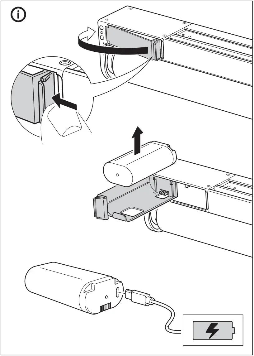 IKEA KADRILJ Wireless Battery Operated Roller Blind - FIGURE 11
