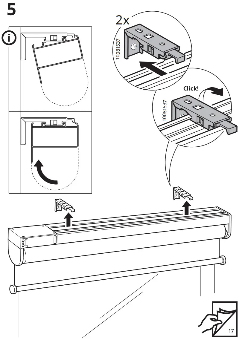 IKEA KADRILJ Wireless Battery Operated Roller Blind - FIGURE 6