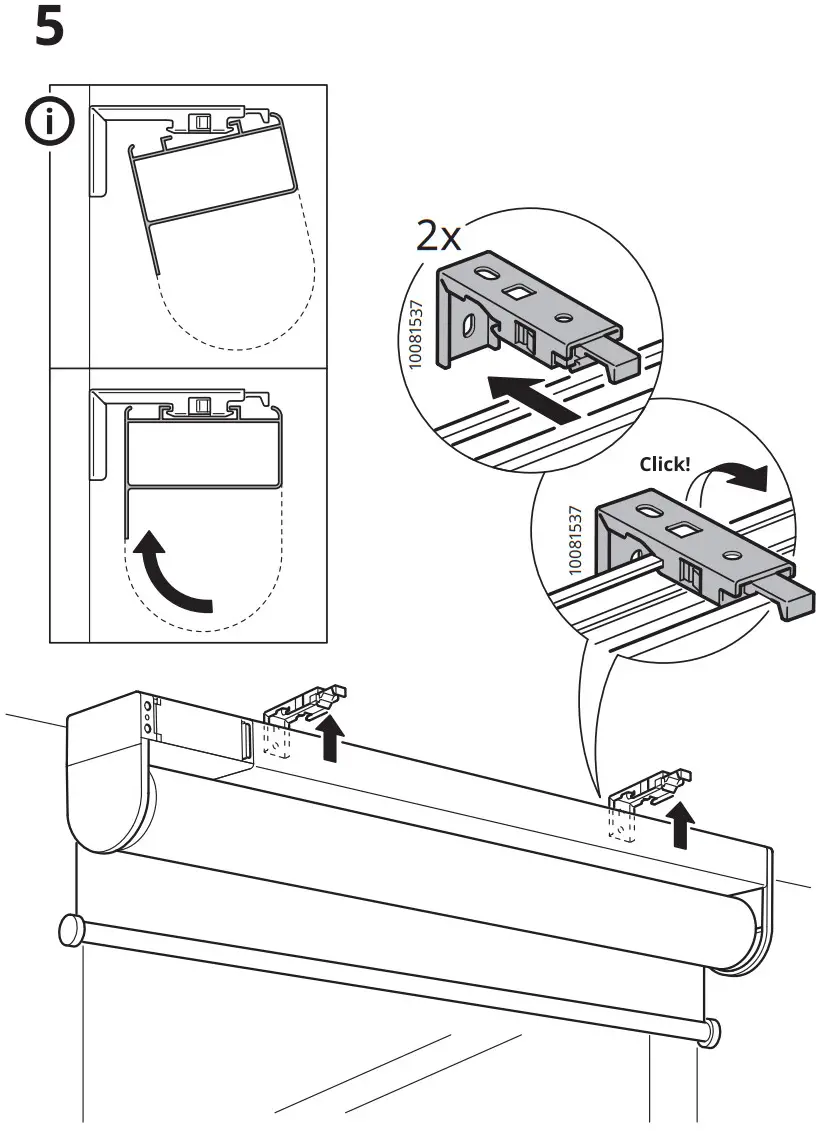 IKEA KADRILJ Wireless Battery Operated Roller Blind - FIGURE 9
