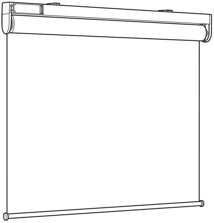 IKEA KADRILJ Wireless Battery Operated Roller Blind