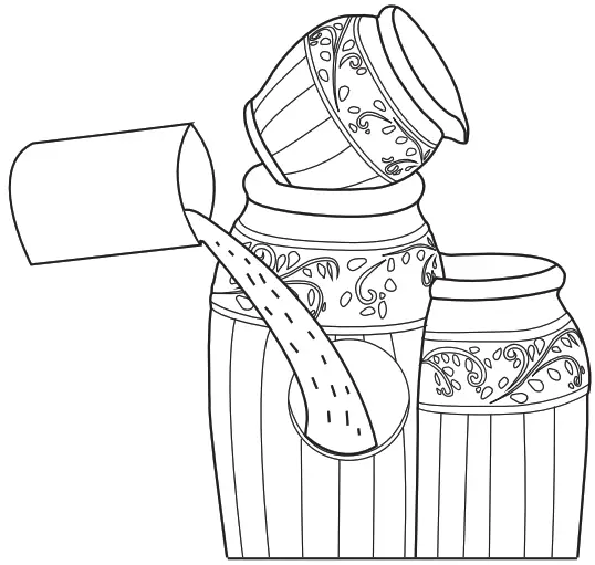 glitzhome Outdoor Fountain with LED Lights and Pump - ASSEMBLY6