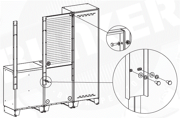 BUNKER-29779,-29792-Preparing-5-7-Drawer-Trolley-fig-15