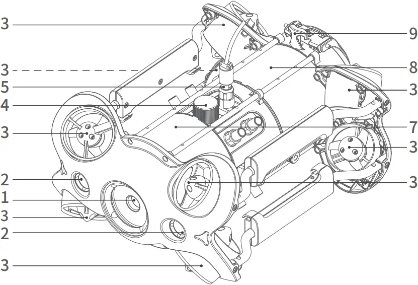 CHASING M2 Underwater Drone - ROV 1