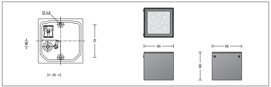 BEGA 66157 Compact Downlight - downlight