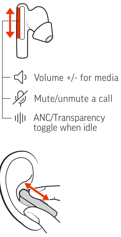 poly Voyager Free 60 Series Smart Watch - BLUETOOTH TRANSMITTER 12