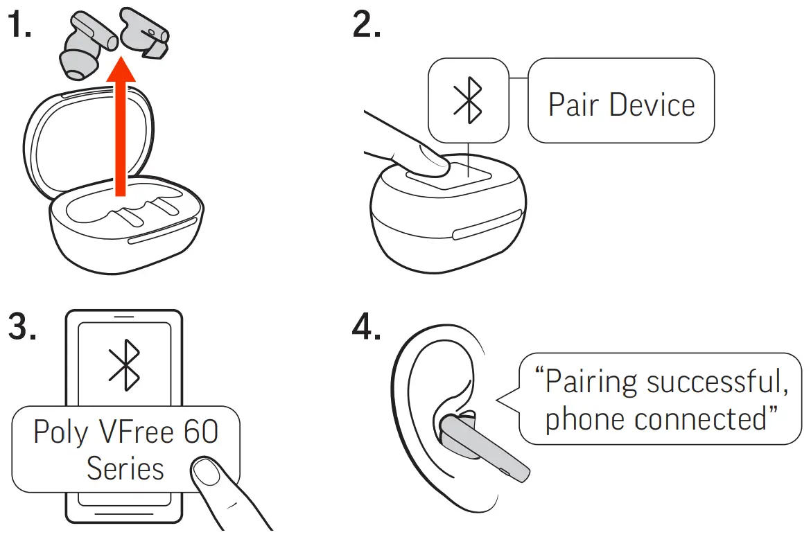 poly Voyager Free 60 Series Smart Watch - BLUETOOTH TRANSMITTER 8