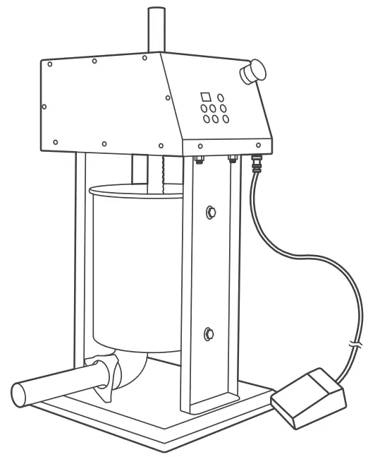 maxima 09368450 Automatic Sausage Stuffer